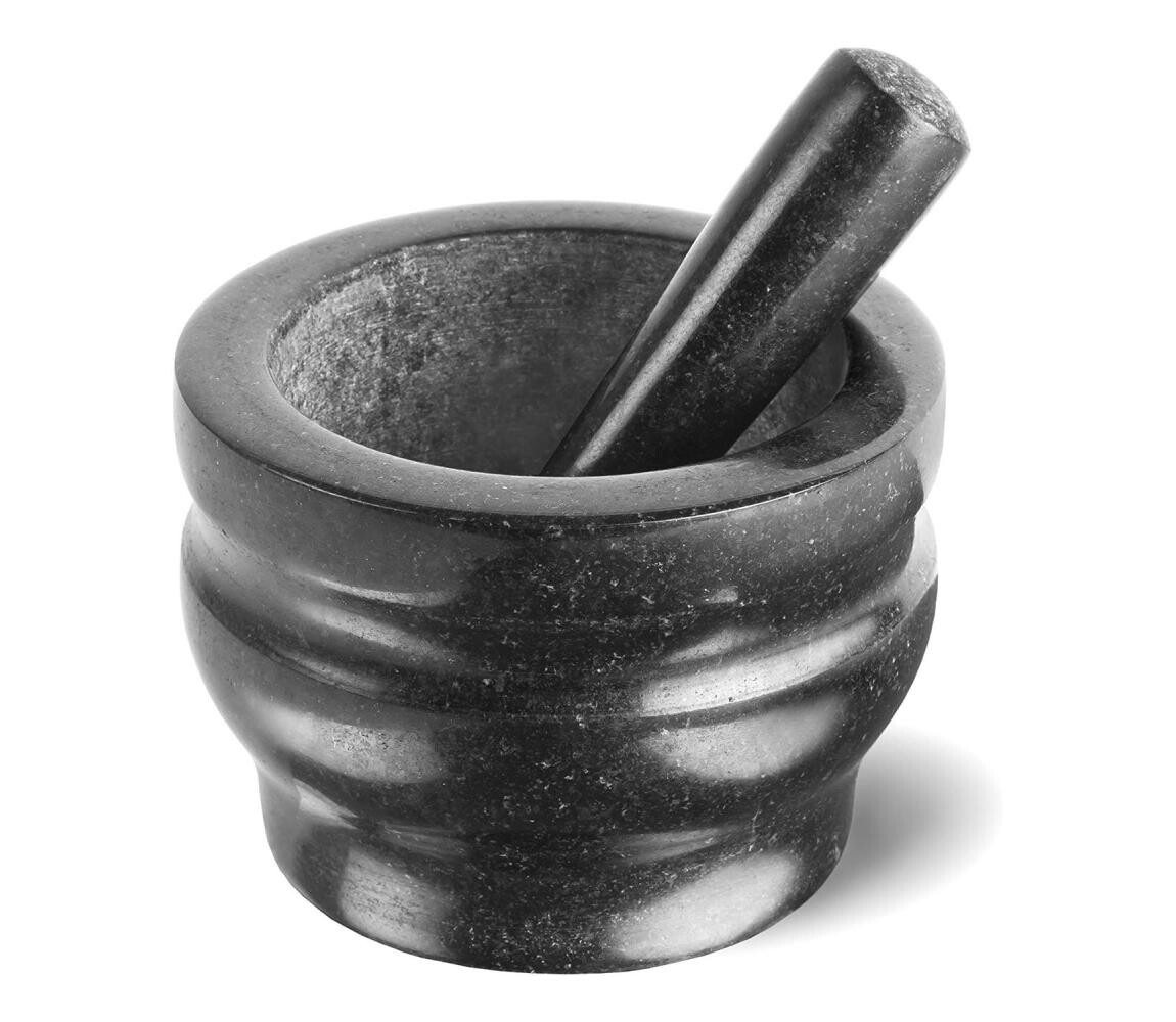 Cole&Mason - Granitový hmoždíř s tloučkem GRANITE pr. 18 cm žula/černá H100379