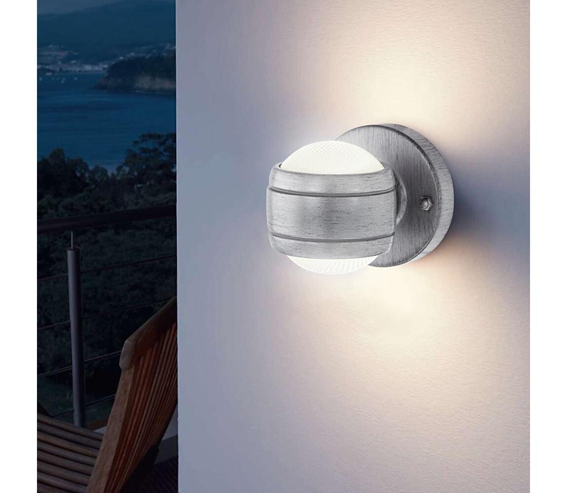 Eglo 96267 - LED Venkovní nástěnné svítidlo SESIMBA 2xLED/3,7W IP44 96267