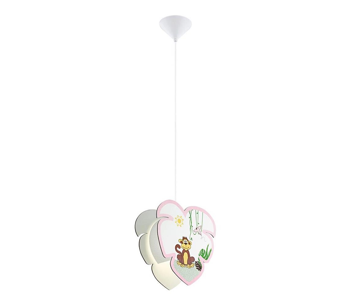 Eglo 96951 - Dětský lustr na lanku LOUIE 1xE27/60W/230V 96951