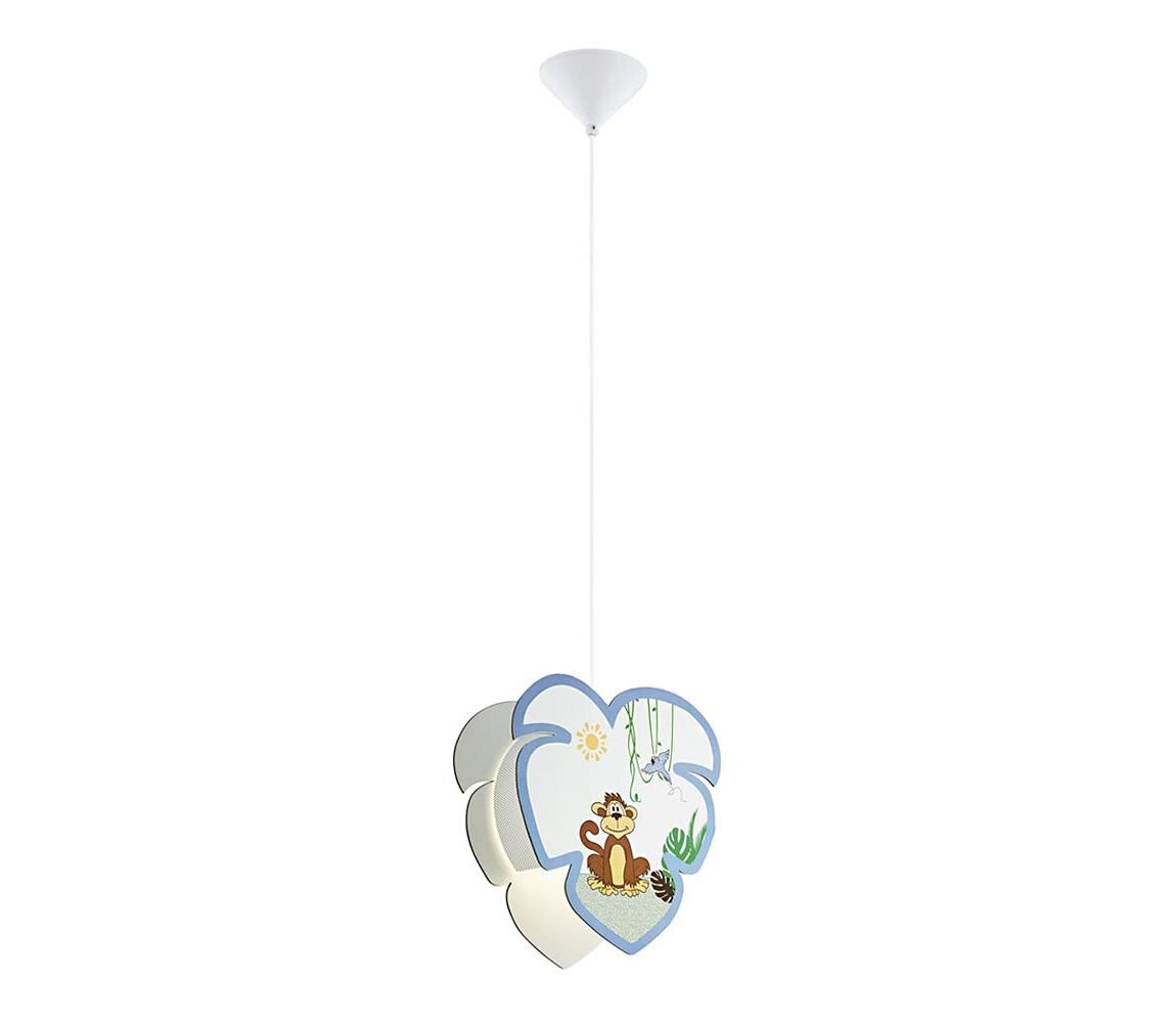 Eglo 96952 - Dětský lustr na lanku LOUIE 1xE27/60W/230V 96952