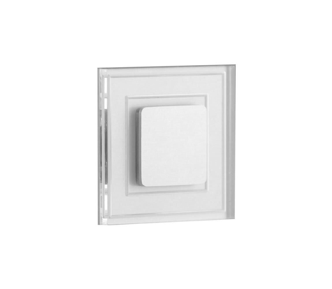 LDST KE-01-SS-BZ8 - LED schodišťové svítidlo KELLY 8xLED/1,2W/230V matný chrom KE-01-SS-BZ8