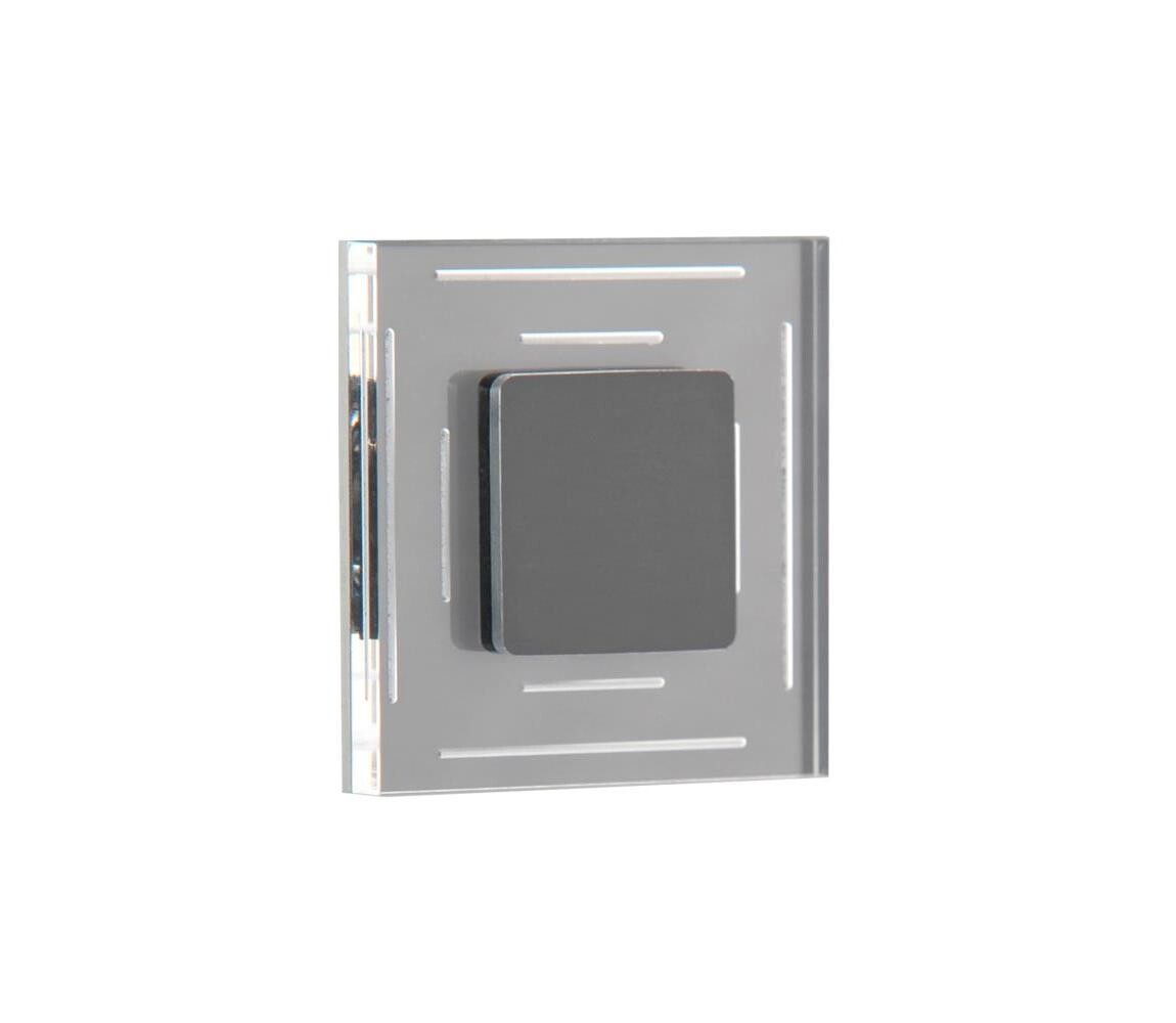 LDST SP-01-SC-BZ8- LED schodišťové svítidlo SPACE 8xLED/1,2W/230V matná černá SP-01-SC-BZ8