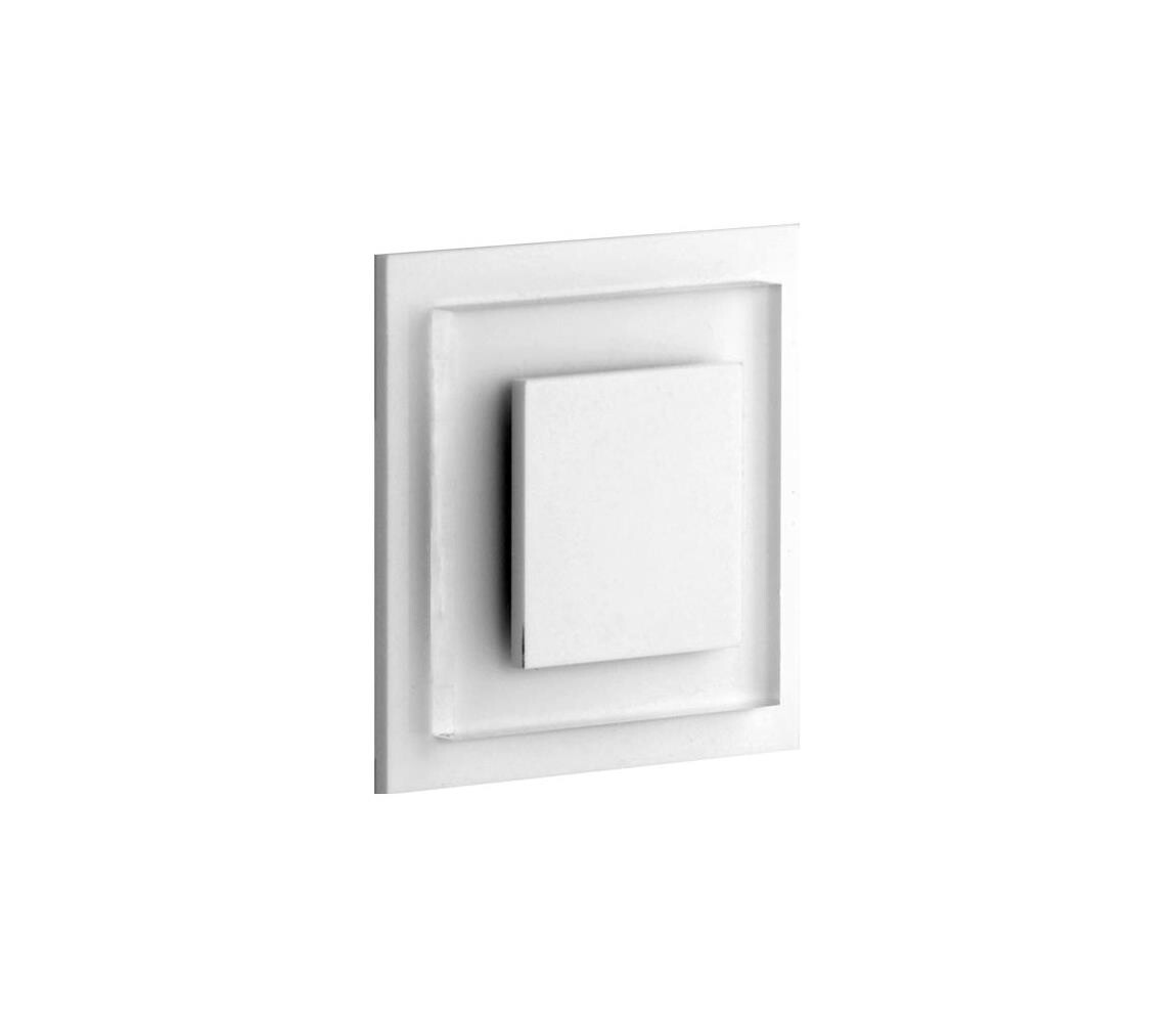 LDST SU-01-B-BZ8 - LED schodišťové svítidlo SUNNY 8xLED/1,2W/230V bílá 6500K SU-01-B-BZ8