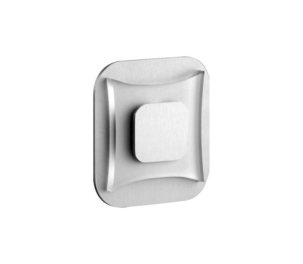 LDST SK-01-SS-BC8 - LED schodišťové svítidlo SHOCK 8xLED/1,2W/230V matný chrom SK-01-SS-BC8