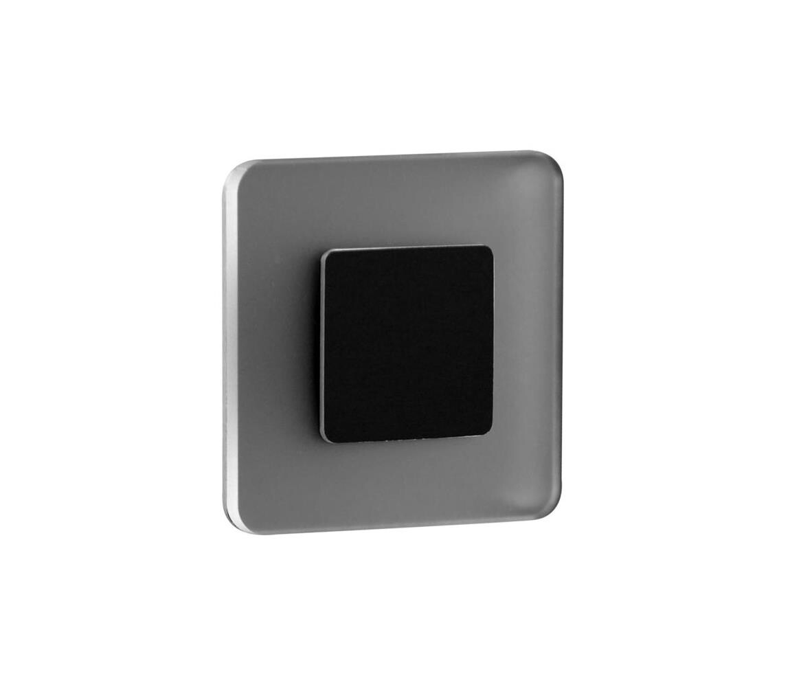 LDST SW-01-SC-BZ8 - LED schodišťové svítidlo SWIFT 8xLED/1,2W/230V matná černá SW-01-SC-BZ8
