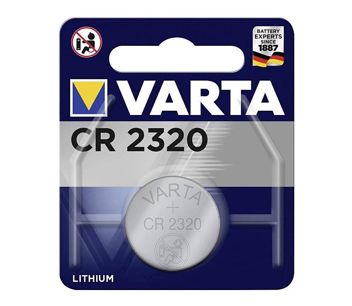 Varta 6320101401 - 1 ks Lithiová baterie knoflíková ELECTRONICS CR2320 3V 6320101401