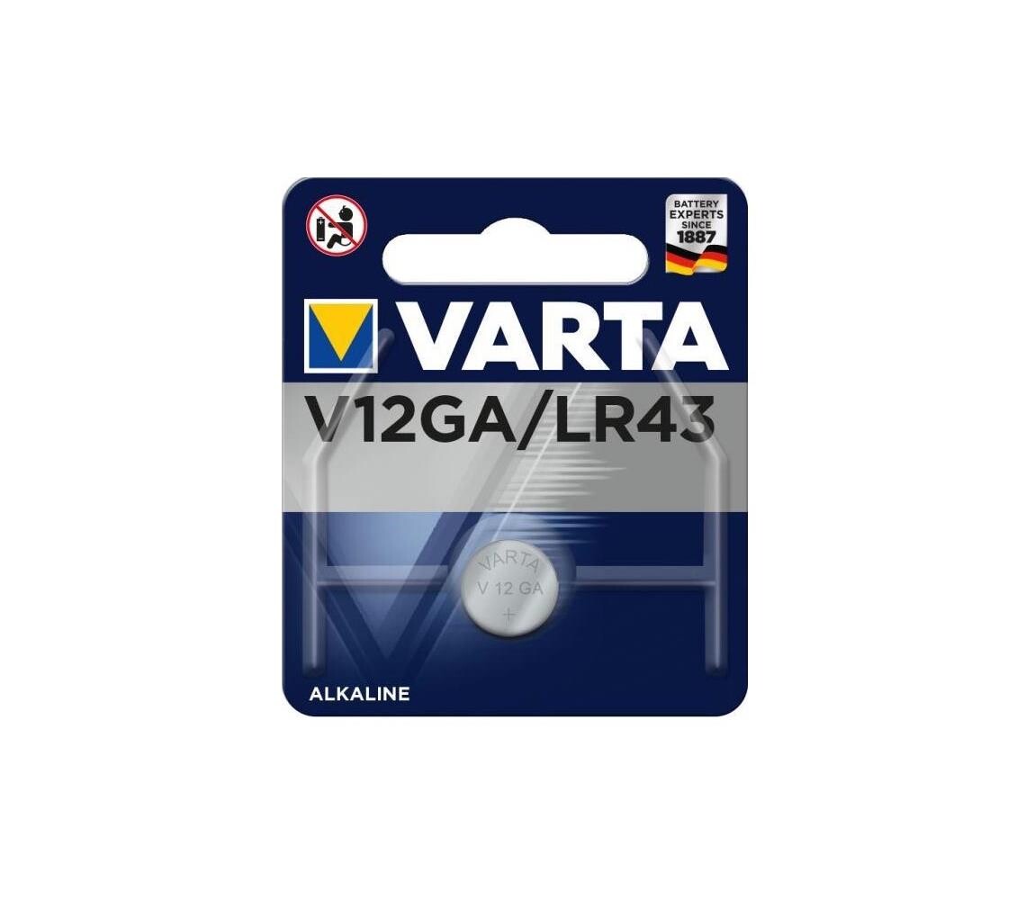 Varta 4278101401 - 1 ks Alkalická baterie knoflíková ELECTRONICS V12GA 1,5V 4278101401
