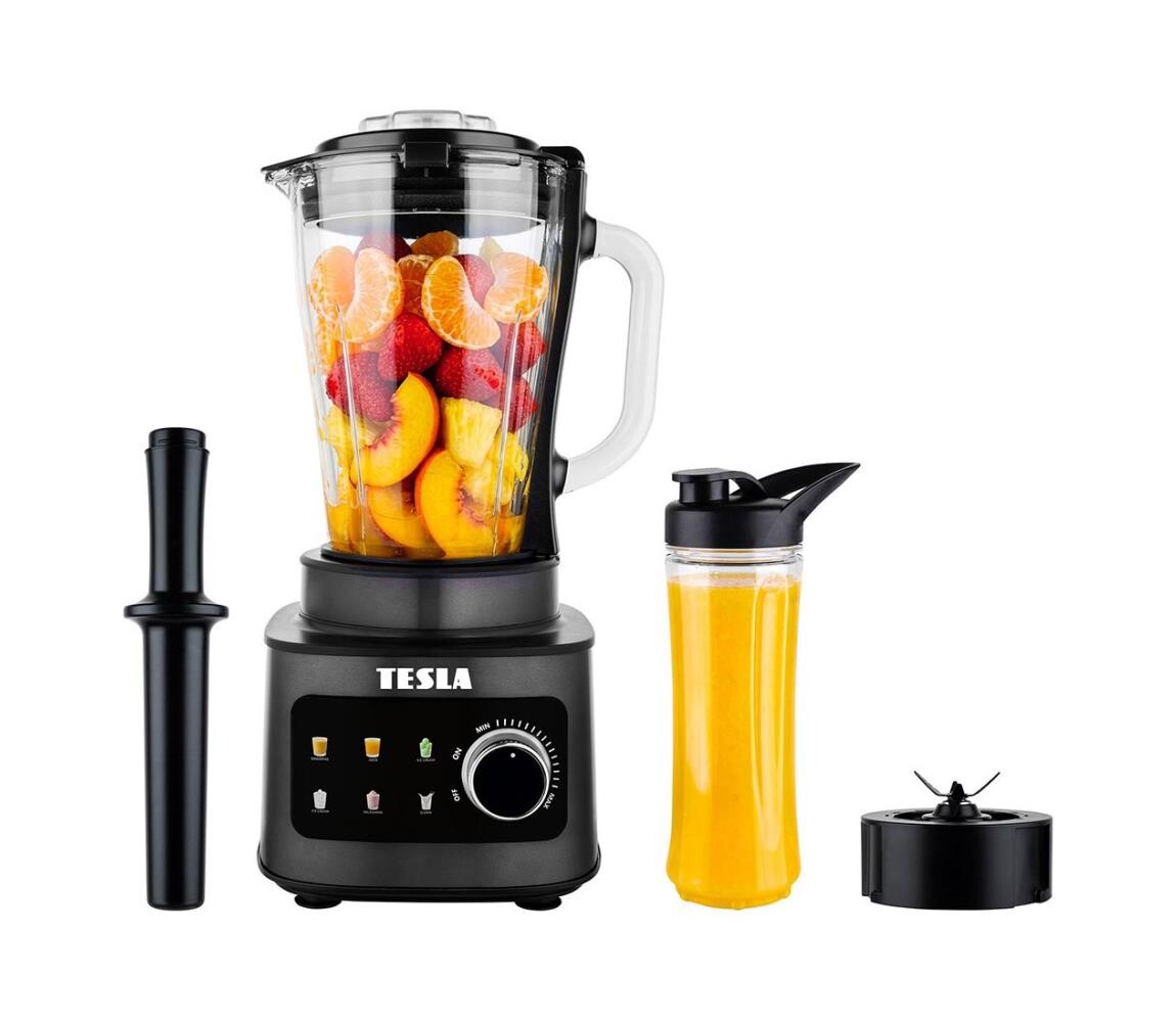 TESLA Electronics CrunchX - Stolní mixér 1500W/230V černá CRXPNF650