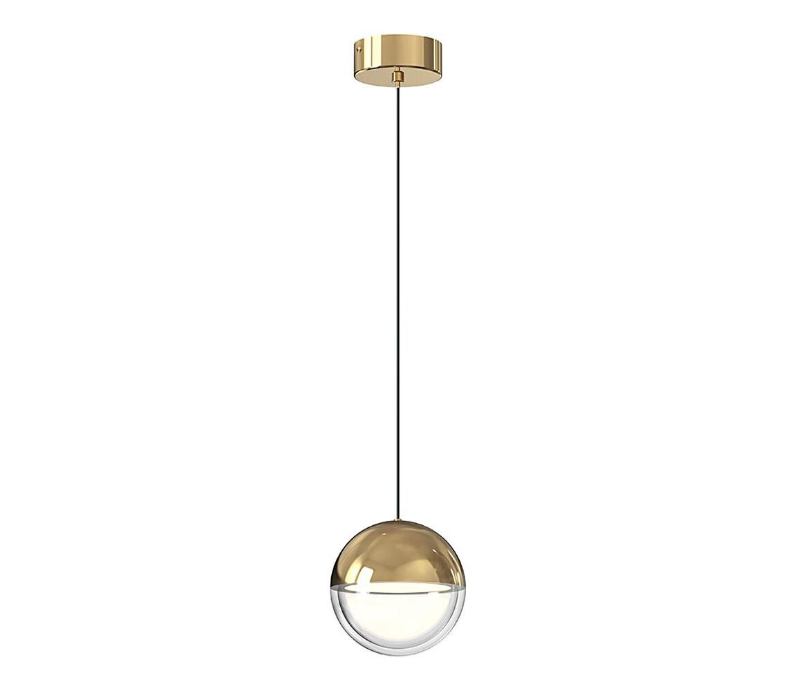 Viokef Lighting LED Lustr na lanku ZIREA LED/7W/230V zlatá 4329801