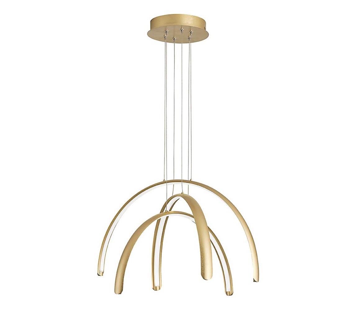 Viokef Lighting LED Lustr na lanku MEGAN LED/41W/230V zlatá 4303200