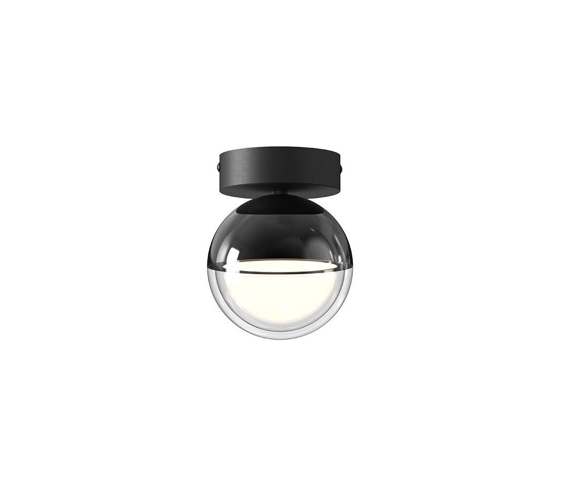 Viokef Lighting LED Stropní svítidlo ZIREA LED/7W/230V pr. 12 cm černá 4330100