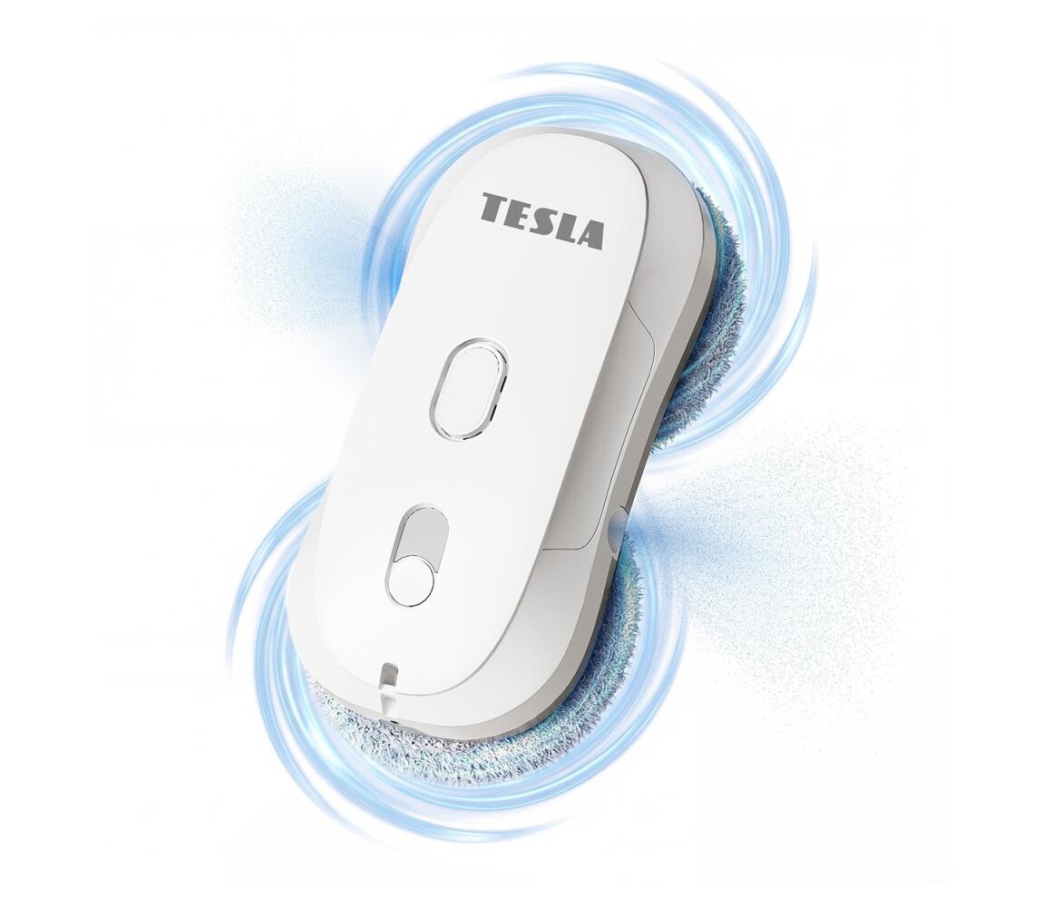 TESLA Electronics RoboStar - Čistič oken s rozpraš. vody 72W/230V/500 mAh + DO ROBW400WHTPRO
