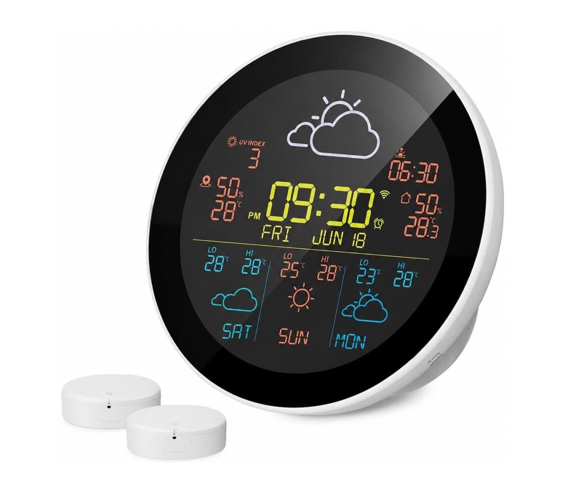 TESLA Electronics Device - Chytrá meteostanice se senzorem 400 mAh Wi-Fi IP44 TEDE00046