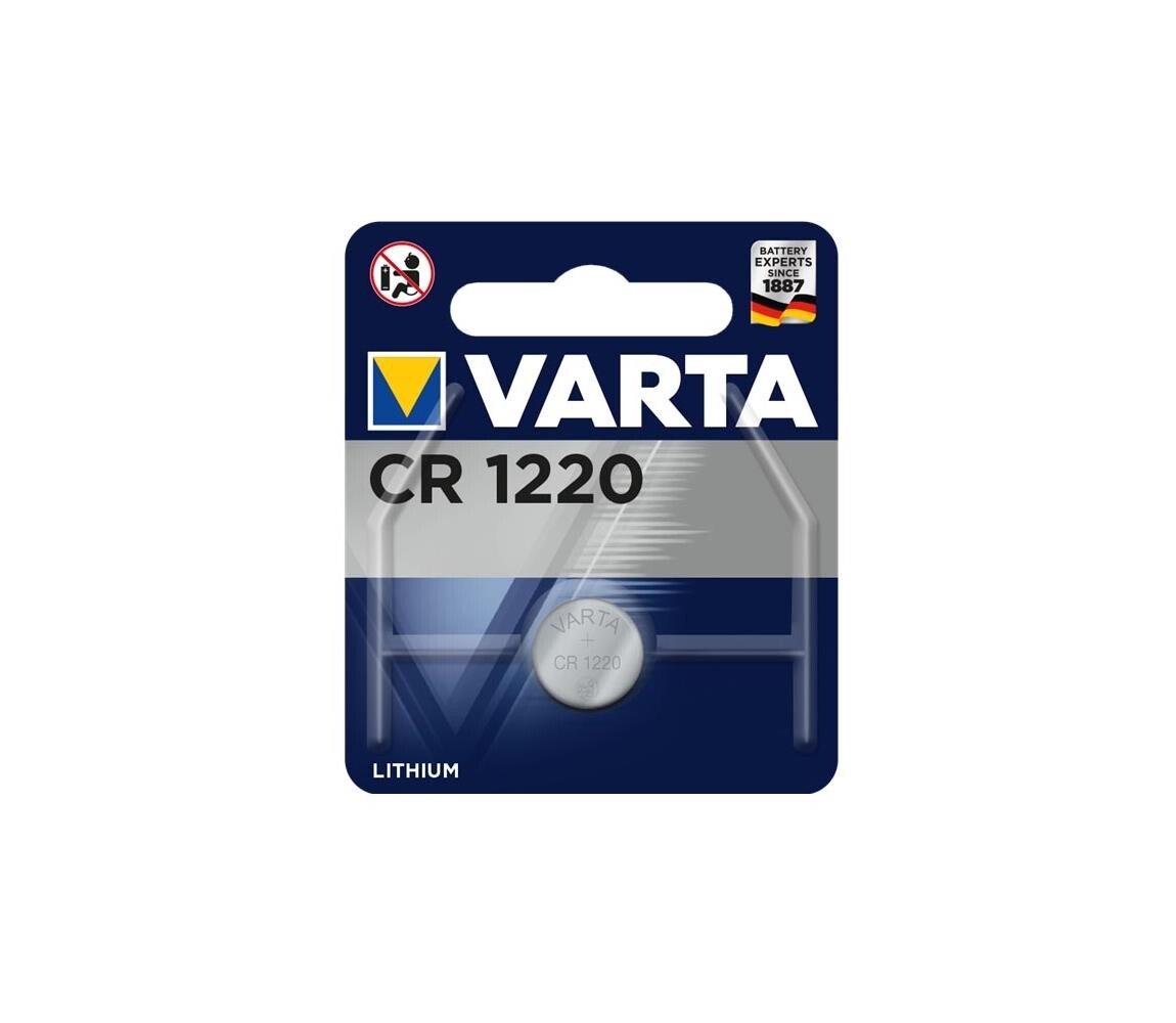 Varta 6220 - 1 ks Lithiová baterie CR1220 3V 6220101401