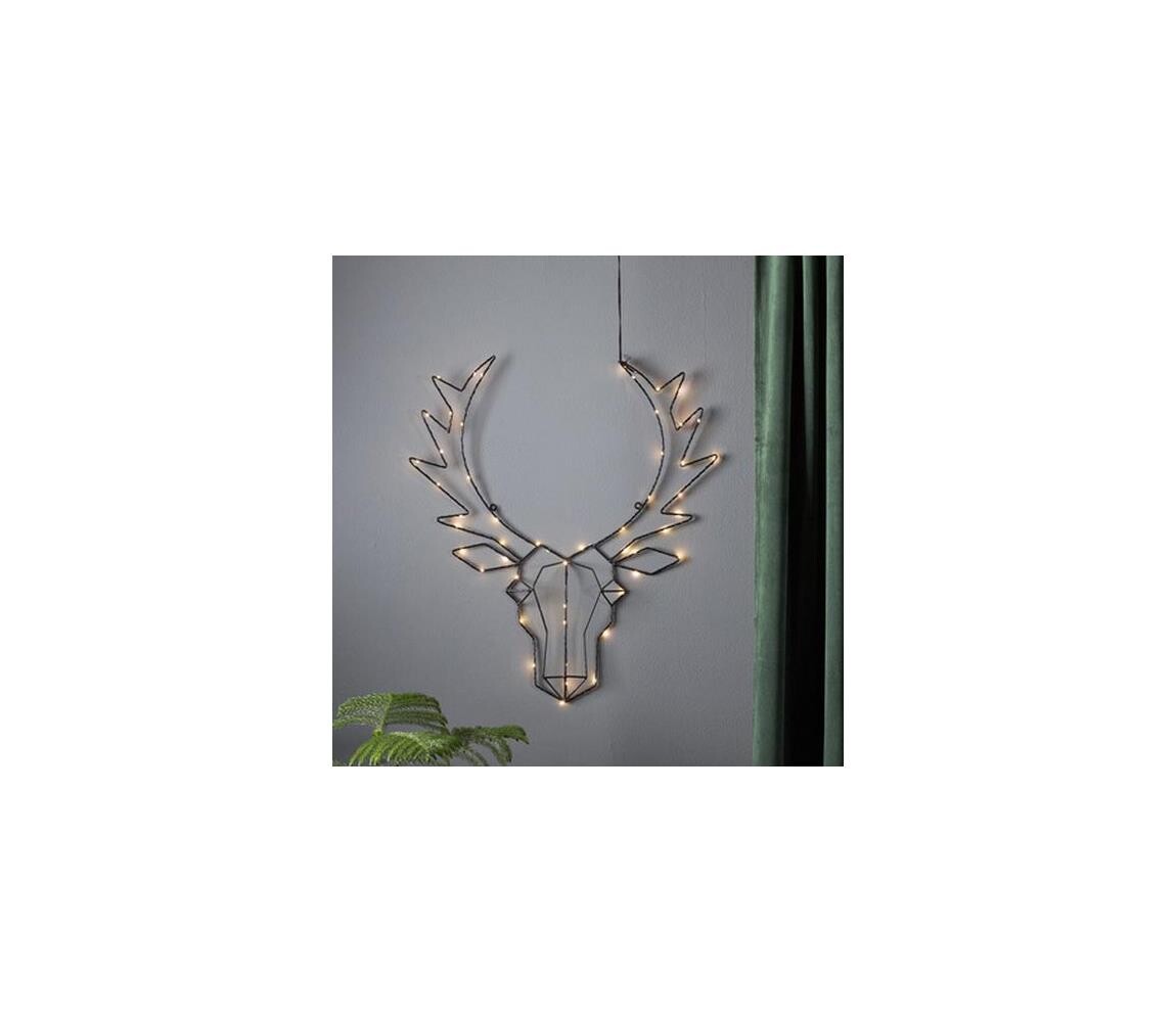Eglo 411043 - LED Vánoční dekorace CUPID 50xLED/0,06W/3xAA 701-37