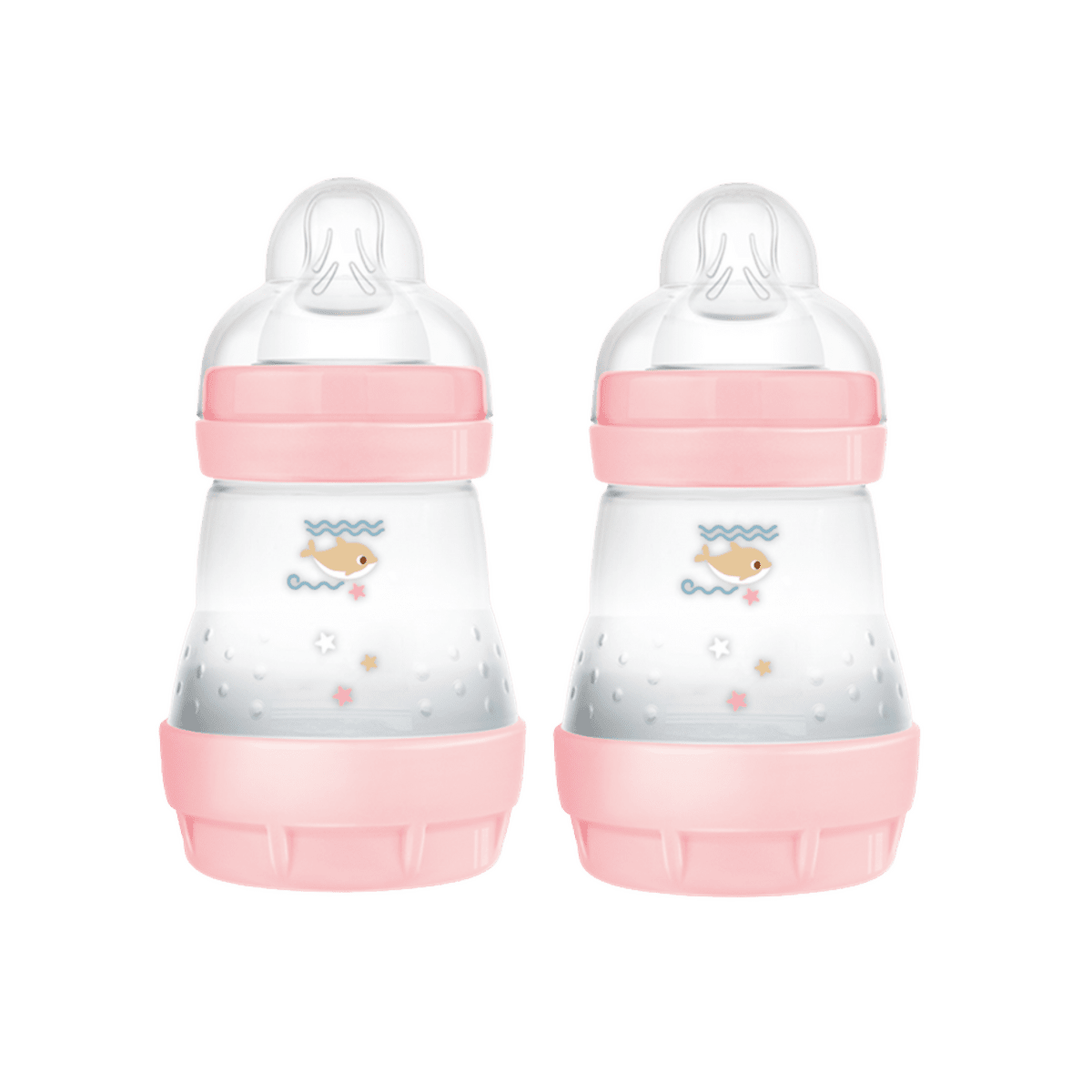 MAM LAHEV ANTI-COLIC 160ml, dbl pack růžová