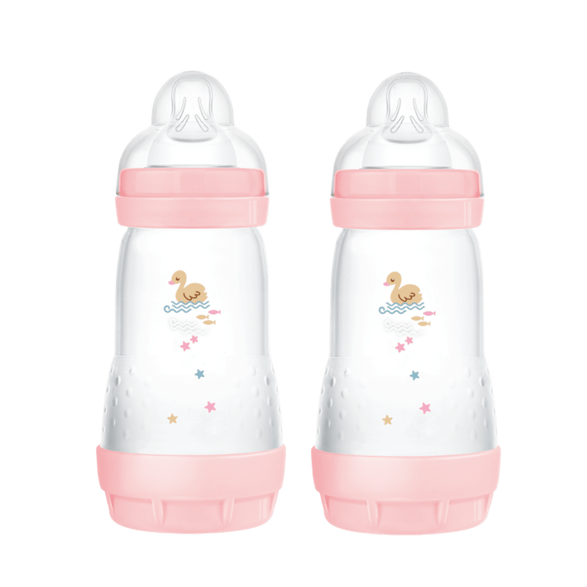 MAM LAHEV ANTI-COLIC 260ml, dbl back růžová