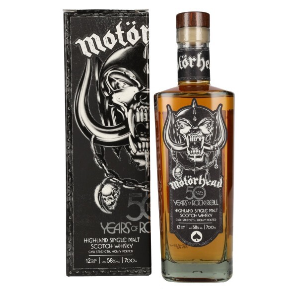 Motorhead Motörhead 50 Years of Rock & Roll Heritage Single Malt Whisky 58% 0,7l