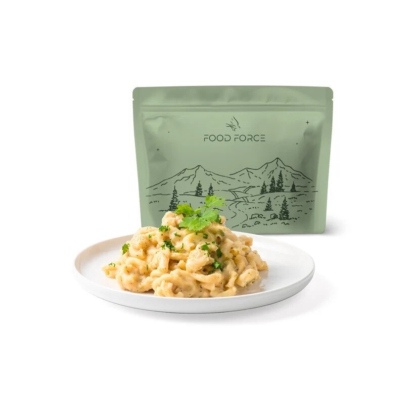 Food Force Míchaná vejce s těstovinami 100g viz obrázek Dehydrovaná strava