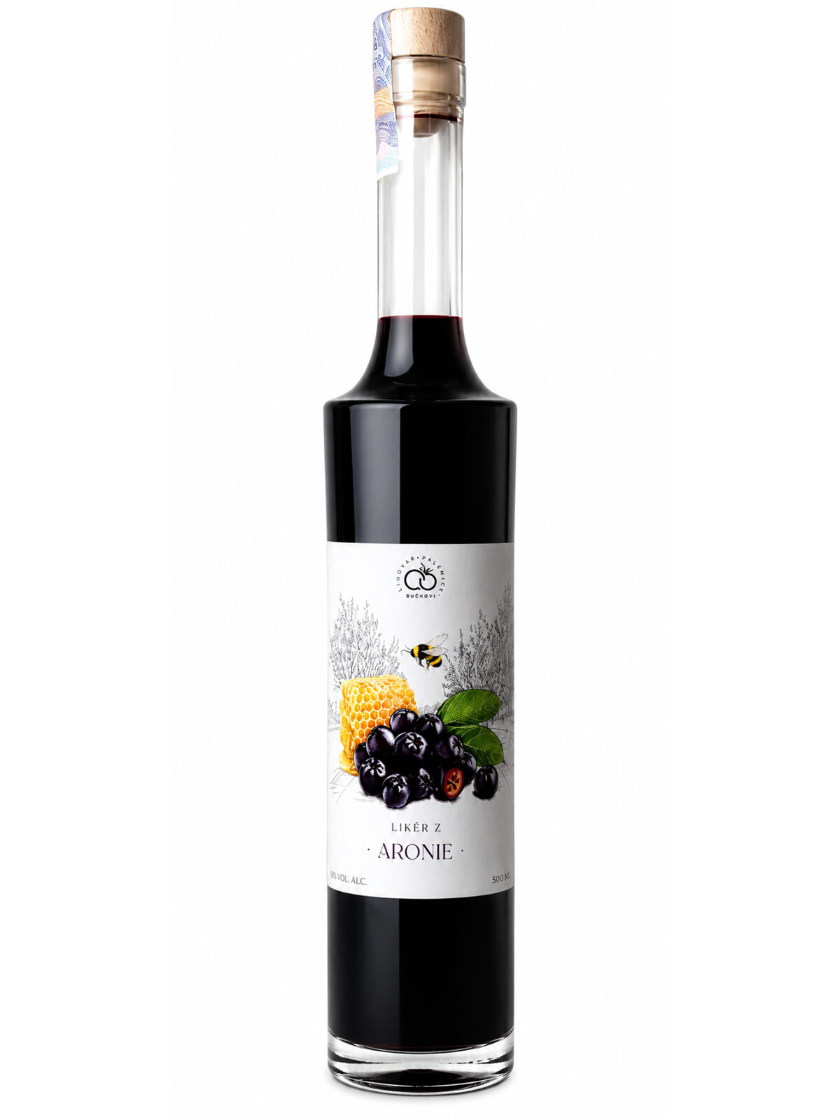 Pálenice Bučkovi Bučkův Likér z Aronie 25% 0,5l