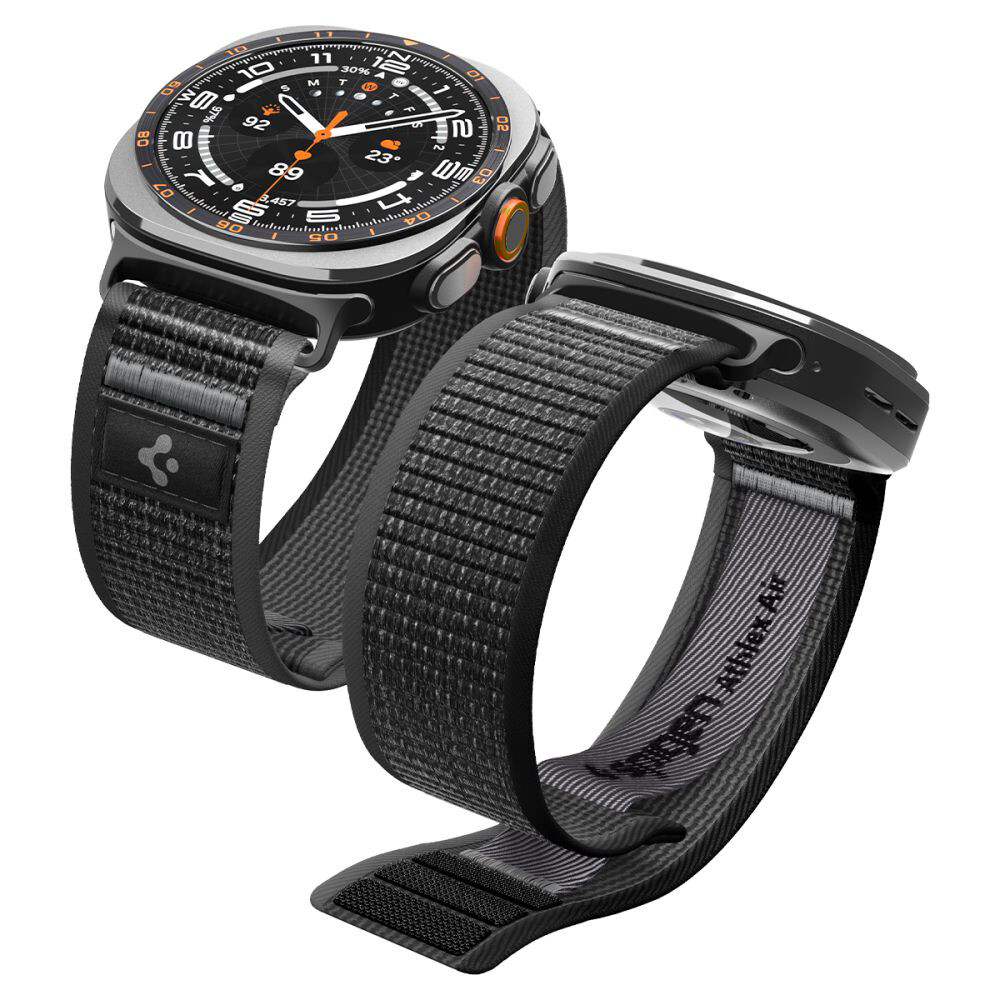 Řemínek Spigen Athlex Air pro Samsung Galaxy Watch Ultra 2 / Watch Ultra 47 mm černošedý