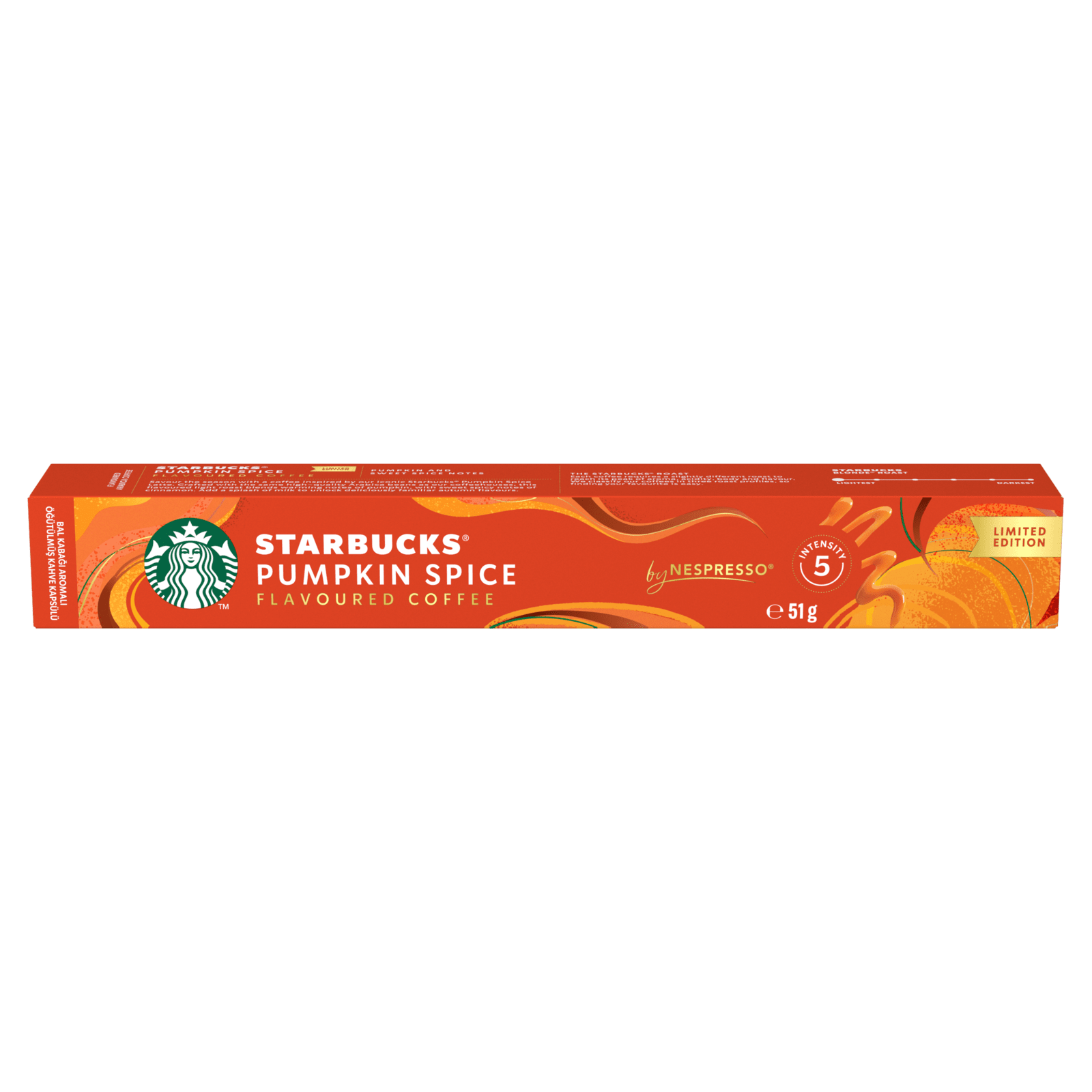 STARBUCKS Pumpkin Spice flavoured by Nespresso 10 kapslí