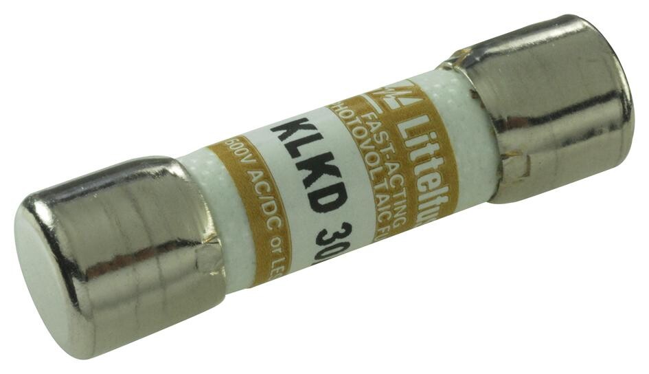 Littelfuse Klkd012.t Power Fuse, Fast Acting, 12A, 600V