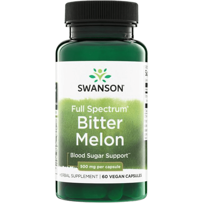 SWANSON Extrakt z Hořké okurky 500mg 60 kapslí