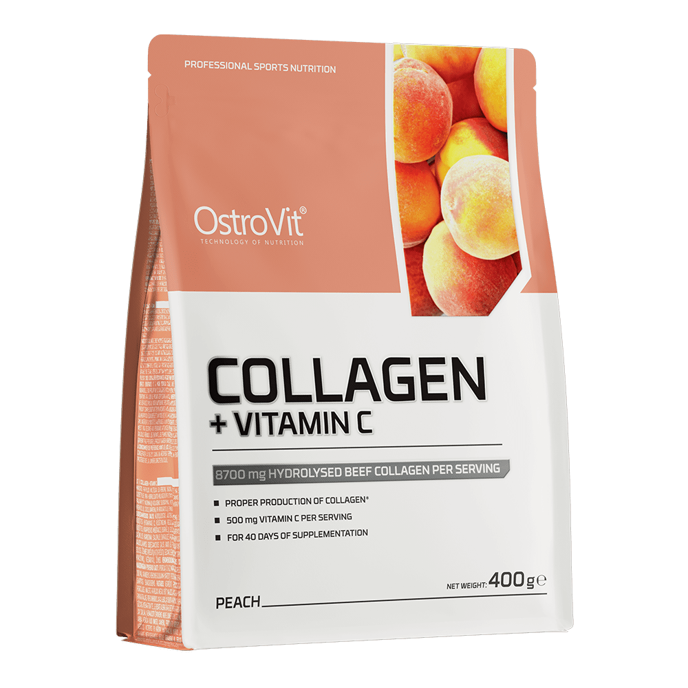 OSTROVIT Kolagen + Vitamin C broskev 400 g