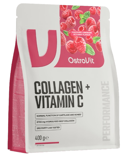 OSTROVIT Kolagen + Vitamin C malina 400 g