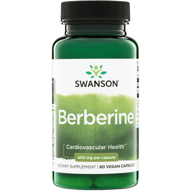 SWANSON Berberin 400mg 60 kapslí