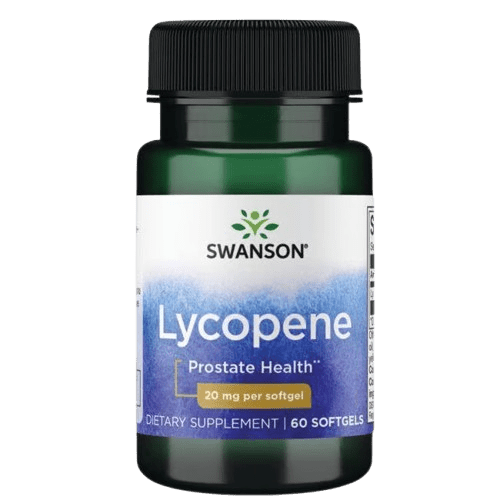 SWANSON Lycopene 20mg, 60 kapslí
