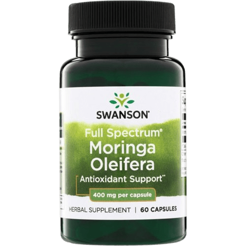 SWANSON Moringa Oleifera 400mg, 60 kapslí