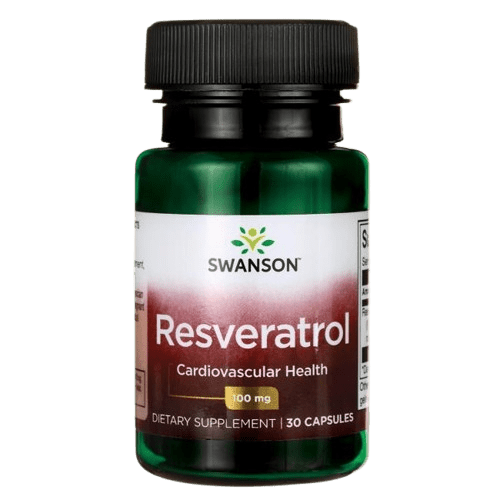 SWANSON Resveratrol 100mg, 30 kapslí