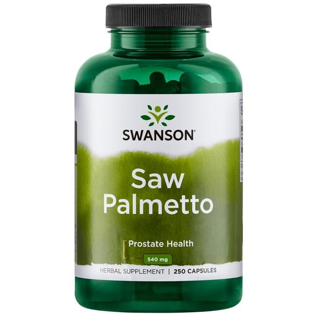 SWANSON Saw Palmetto (Serenoa Plazivá) 540mg 250 kapslí