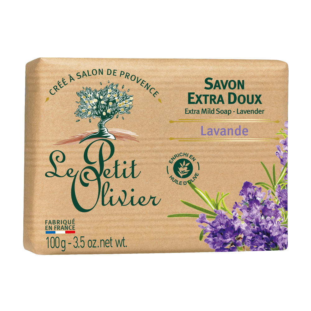 LE PETIT OLIVIER Extra jemné mýdlo Levandule 100 g