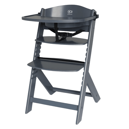 KINDERKRAFT Židlička jídelní Enock Grey