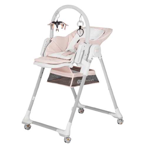 KINDERKRAFT SELECT Židlička jídelní Lastree Pink, Premium