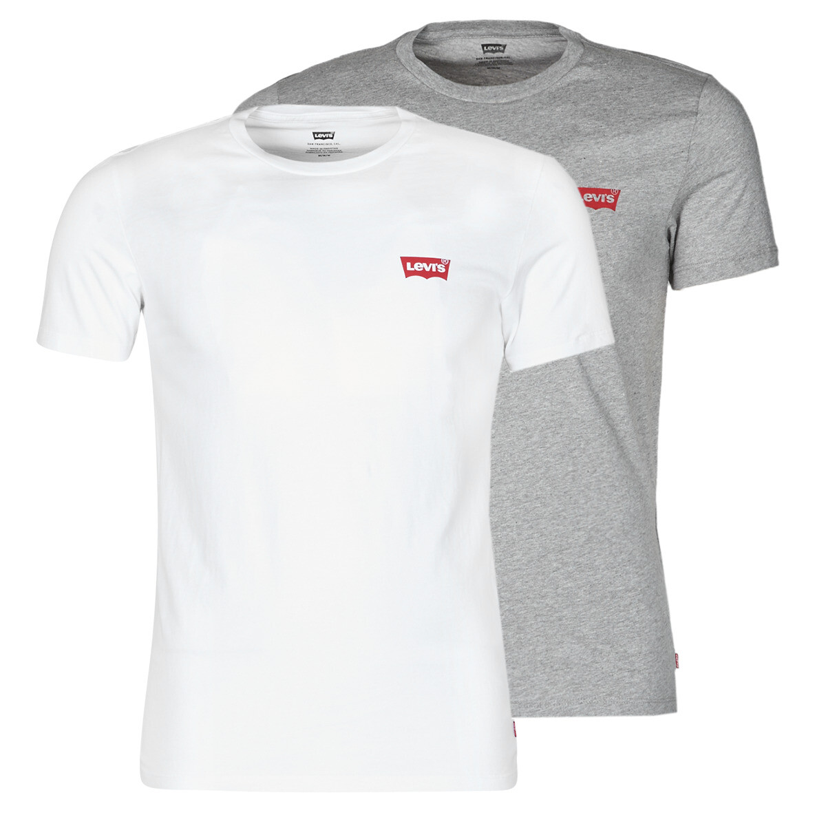 Levis  2PK CREWNECK GRAPHIC  Bílá