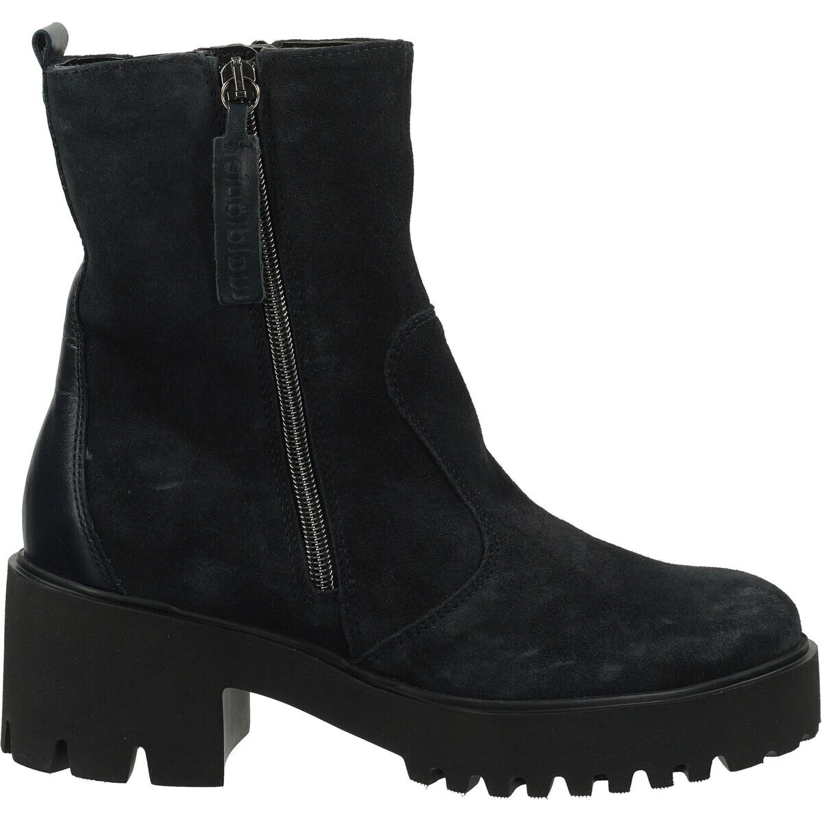 Waldläufer  Stiefelette  Černá