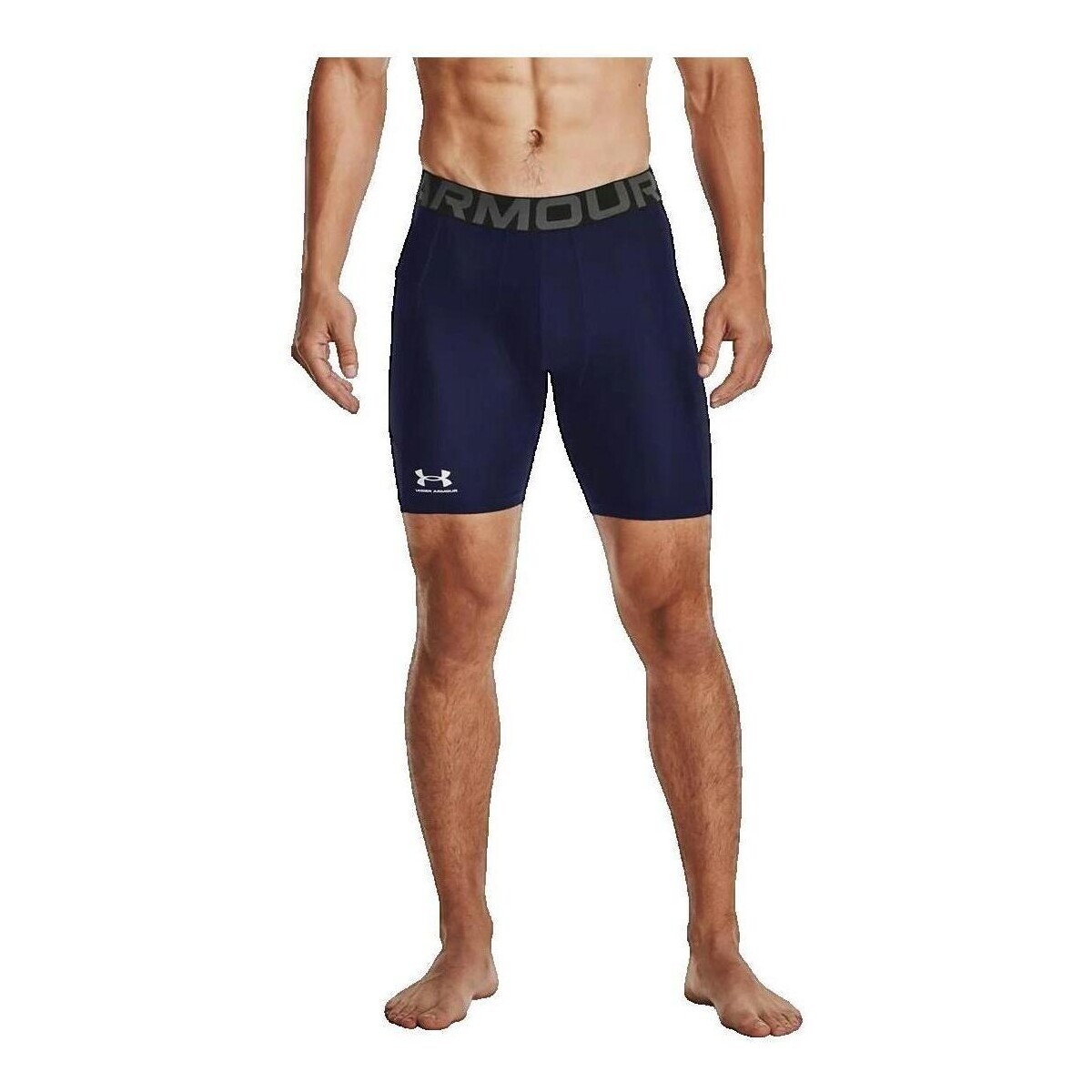 Under Armour  Short De Compression Heatgear  Modrá