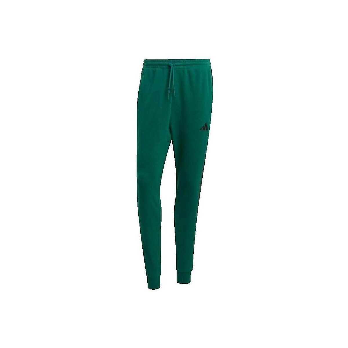 adidas  Pantalon  Essential 3-Stripes French Terry Joggers  Zelená