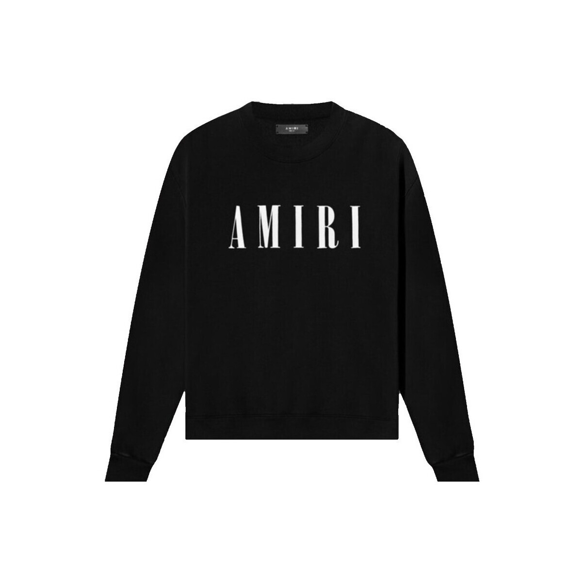 Amiri  CORE LOGO CREWNECK BLACK  Černá