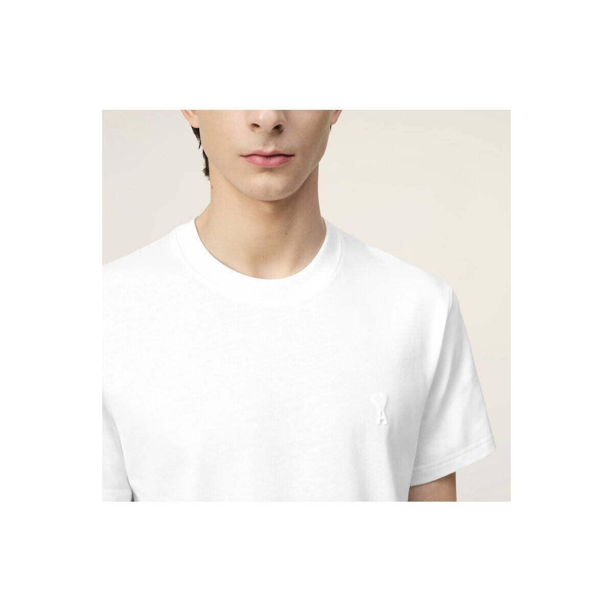 Ami Paris  T-SHIRT UTS027.726.150 WHITE  Bílá
