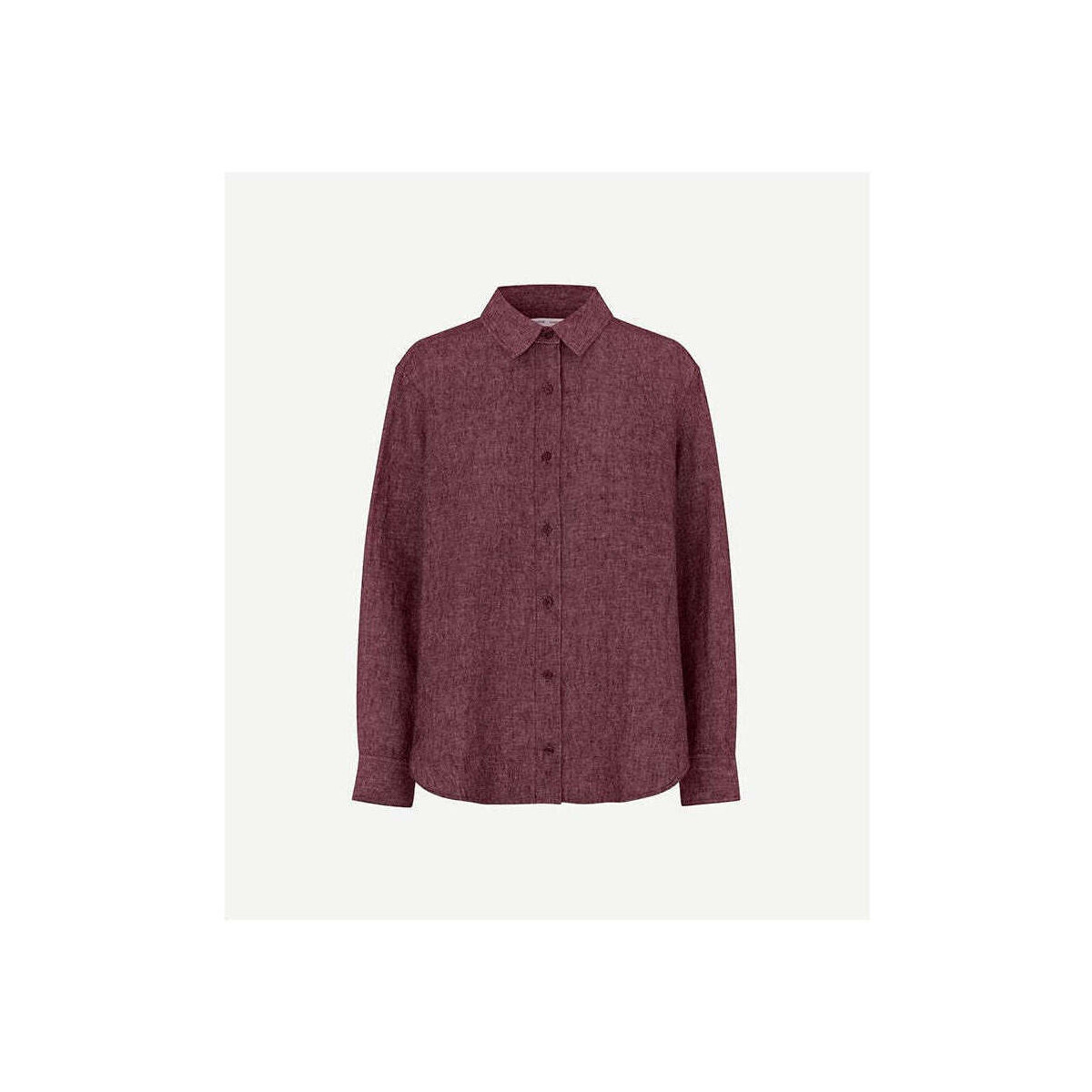 SAMSØE SAMSØE  Samsoe Saloves Shirt Fudge  ruznobarevne
