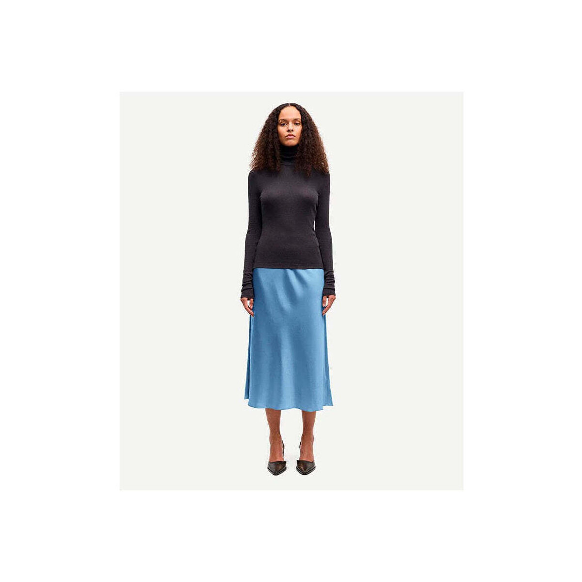 SAMSØE SAMSØE  Samsoe Samiley Skirt Blue  ruznobarevne
