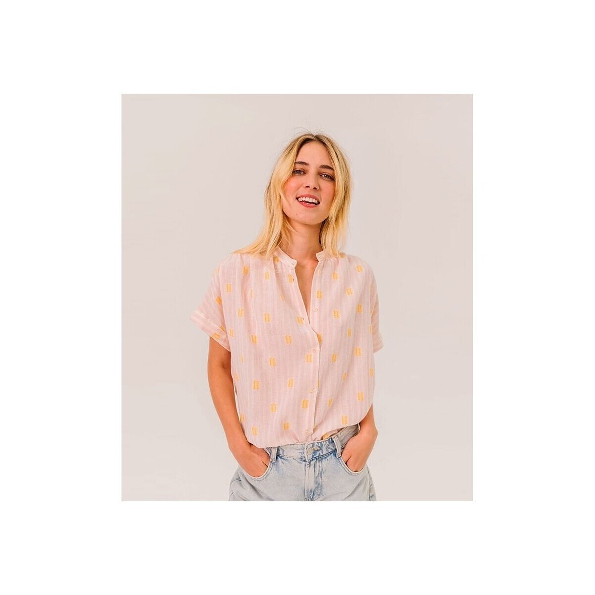 Sacrécoeur  Louison Shirt Pink  ruznobarevne