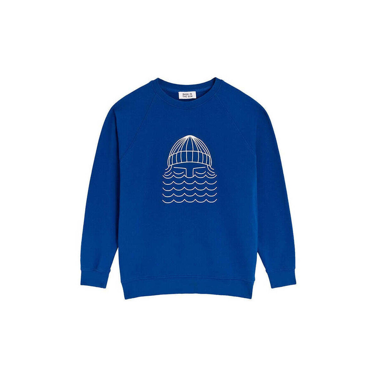 Bask In The Sun  Sun Sweatshirt Blue  ruznobarevne