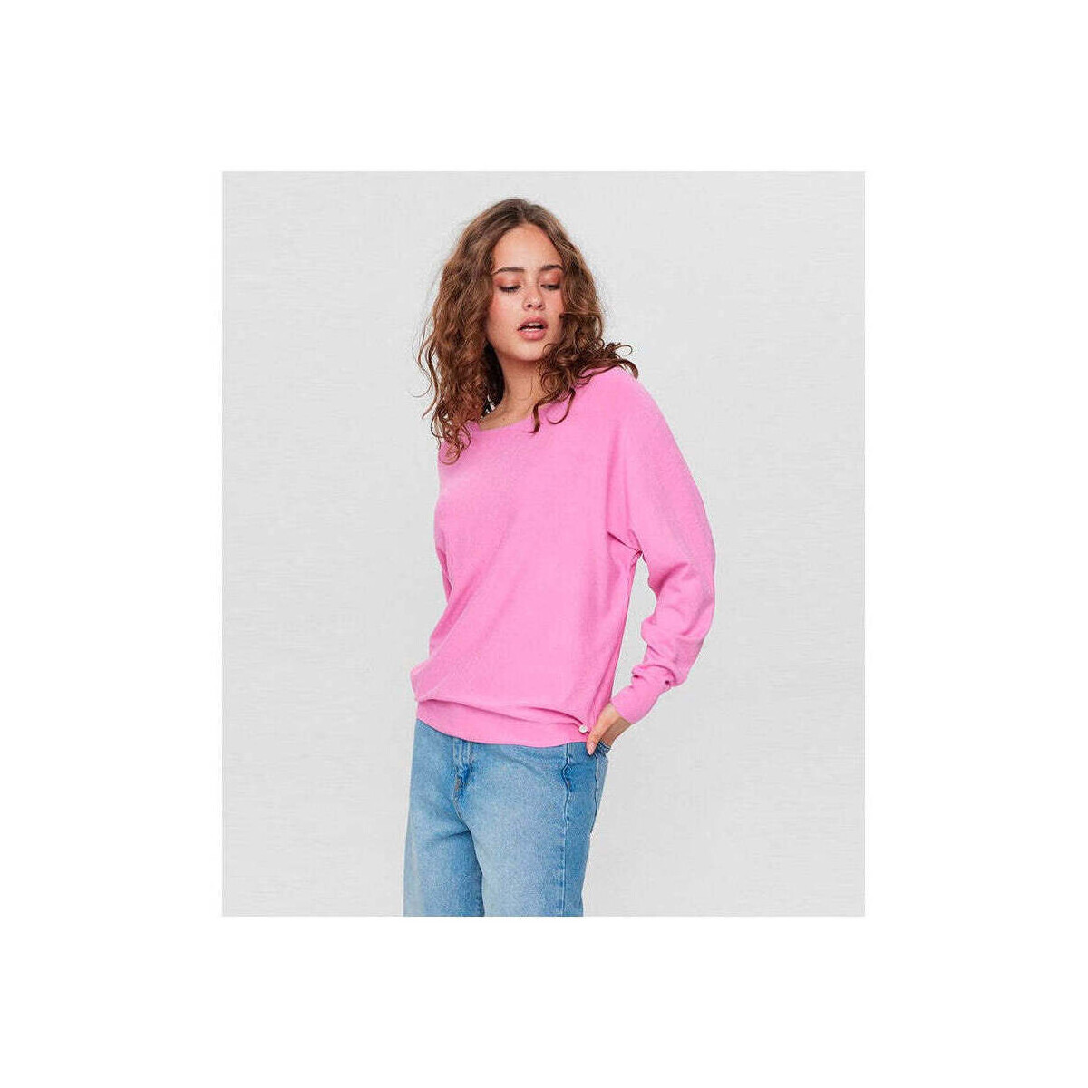 Nümph  Numph Nudaya Sweater Fuchsia  Růžová