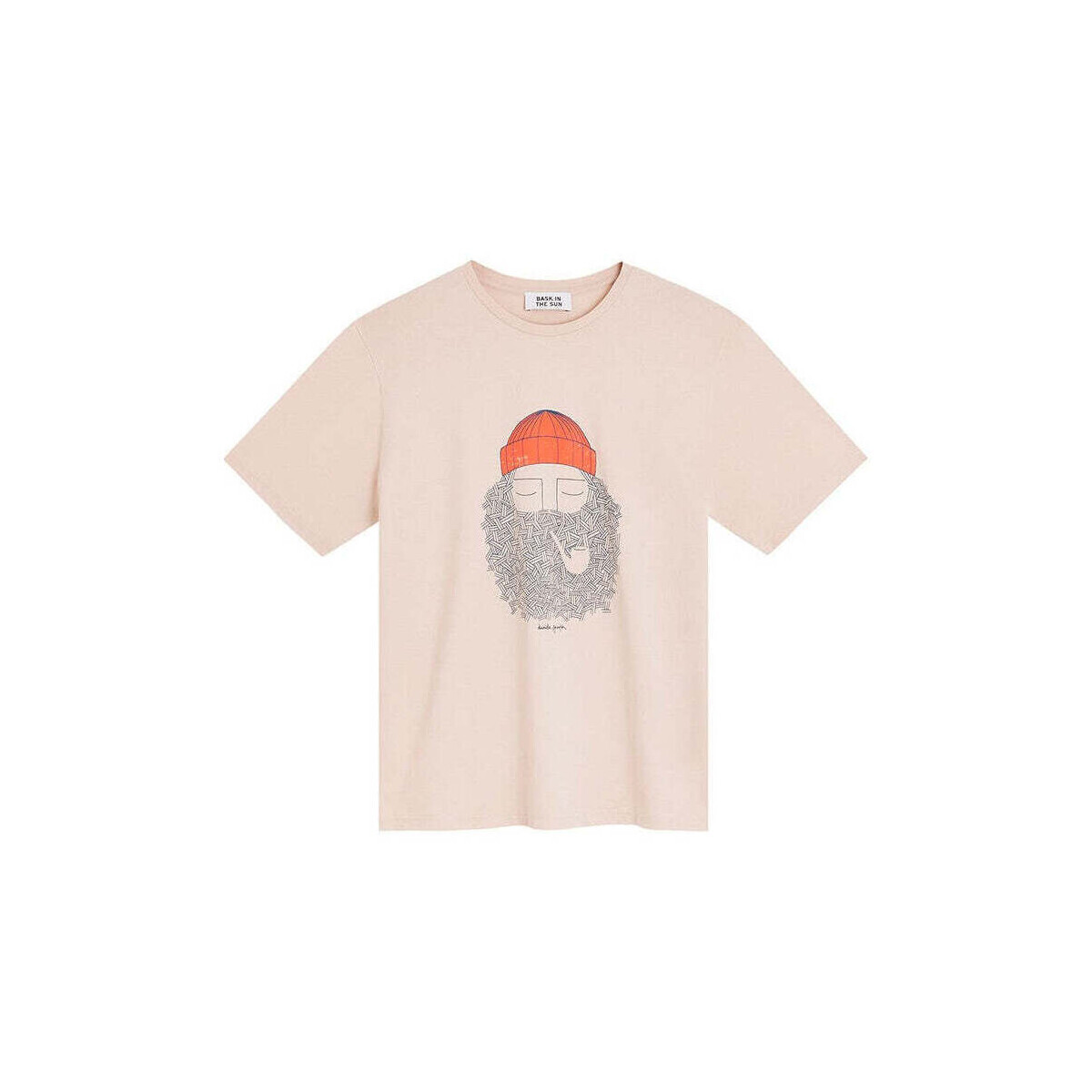 Bask In The Sun  Smoking Tee White  ruznobarevne